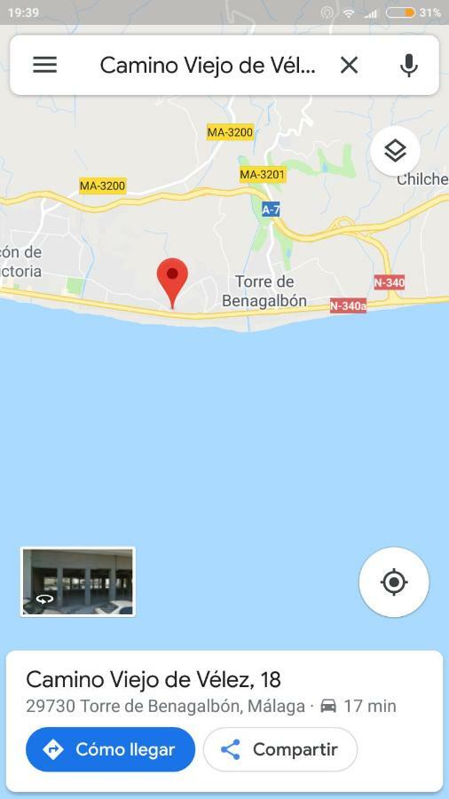 דירות Precioso Atico En Torre De Benagalbon A 20 Metros Del Mar. מראה חיצוני תמונה